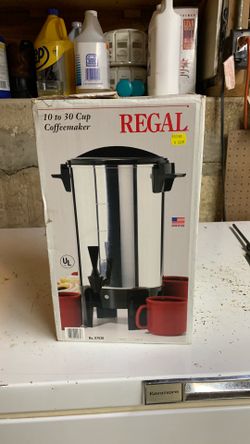 Regal 10 to 30 cup coffeemaker