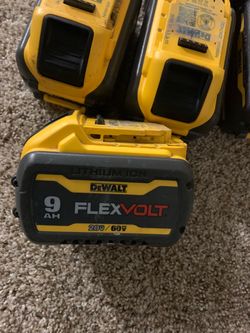 Dewalt flex volt 9AH