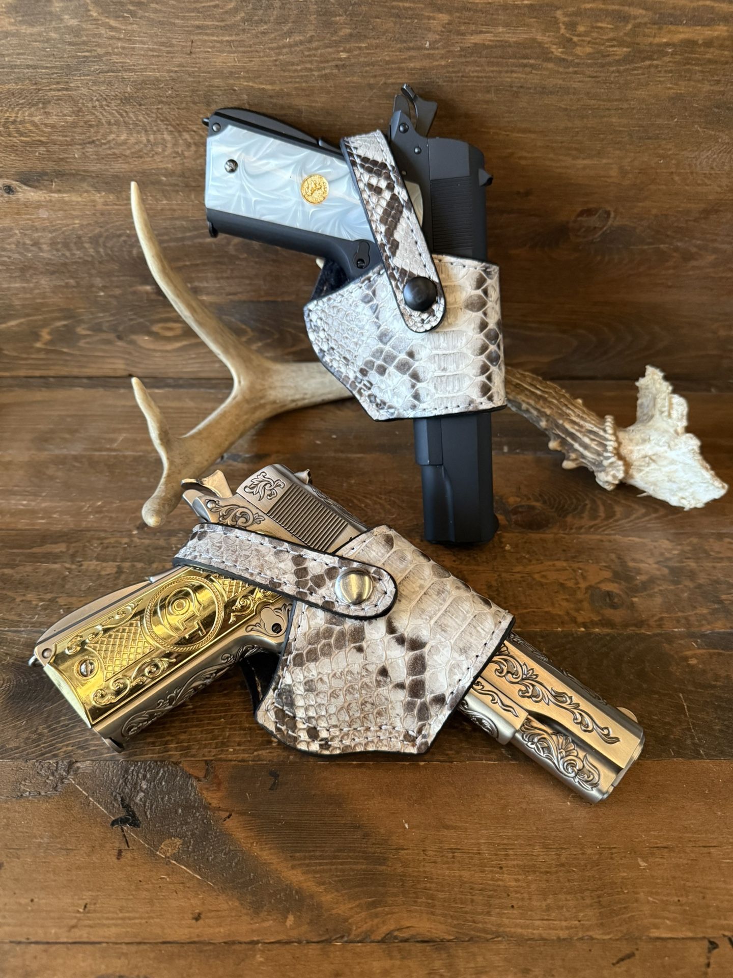 Natural Snake Luxury Holsters / Fundas