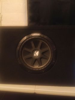 Car subwoofer