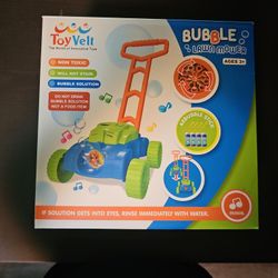 Toddler Bubble Lawn Mower
