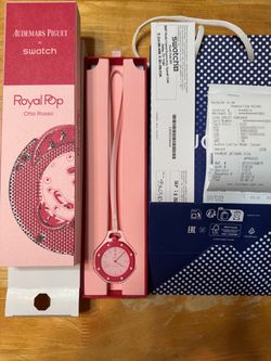 Swatch x Audemars Piguet AP Bioceramic Royal Pop Otto Rosso