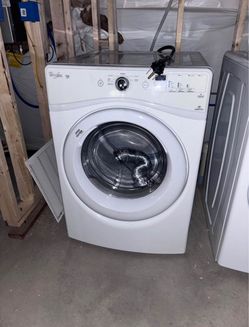 Whirlpool WashingMachine & Electric Dryer