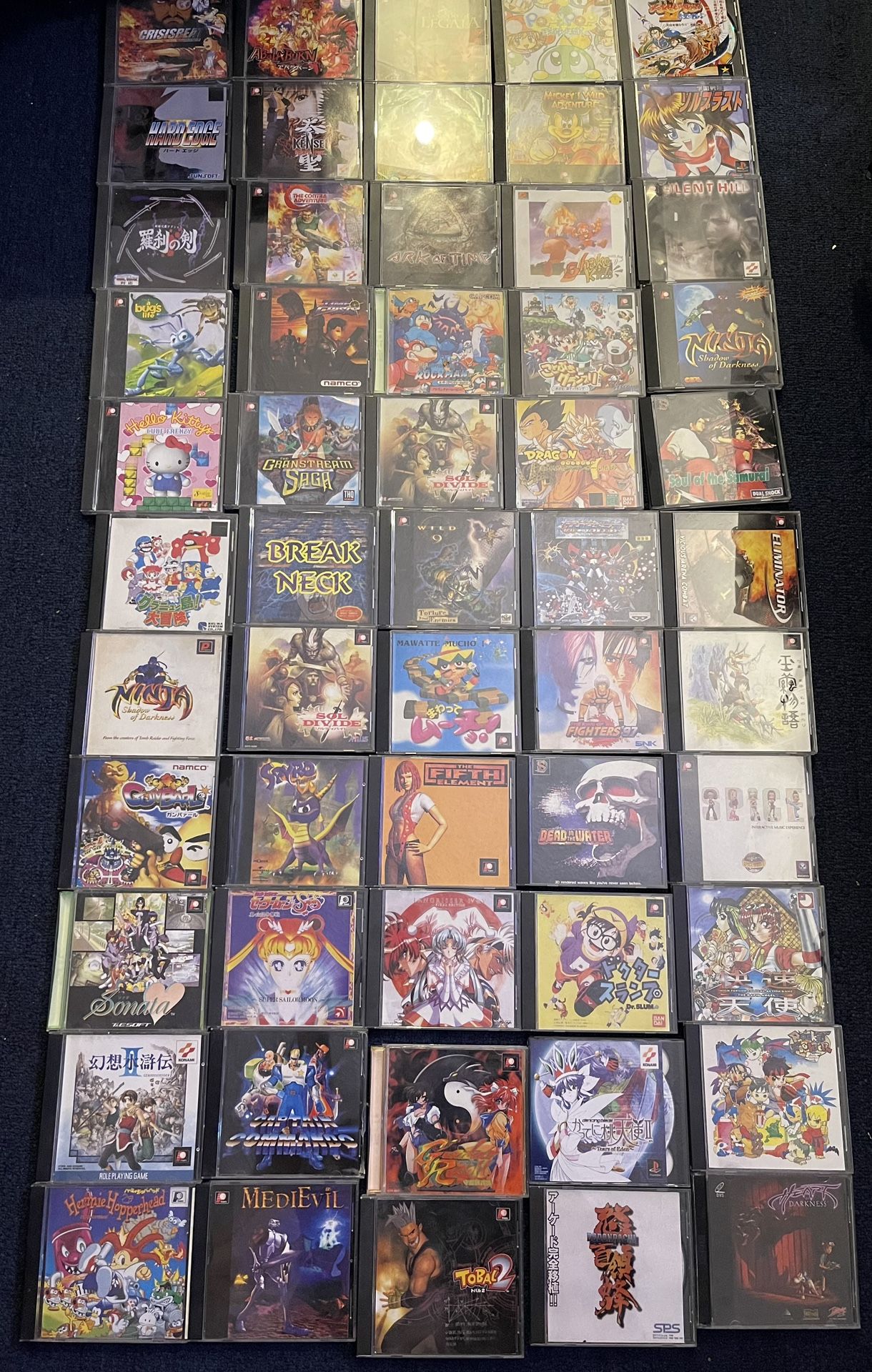 PlayStation 1 Console w/Huge Game Lot