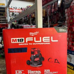 MILWAUKEE M18 ROUTER 1/2" FUEL BRUSHLESS $289