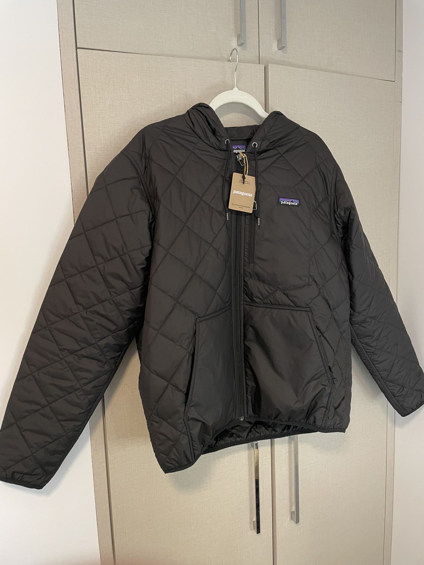Patagonia Diamond Quilted Bomber Hoody