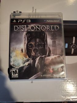 Dishonored Game For PS3