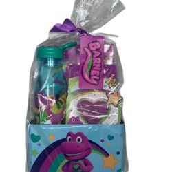 Small Barney Easter basket