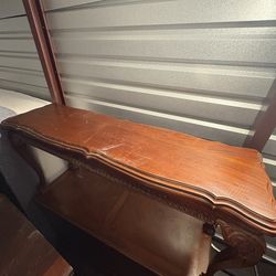 Cherry Wood Entryway/Side Table