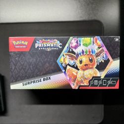 Pokemon Prismatic Evolutions Surprise Box 