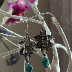 Turquoise Dangle Earrings 