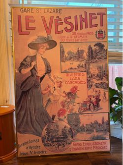 vintage french picture frame