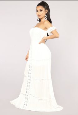 Maxy dress ivory size SMALL