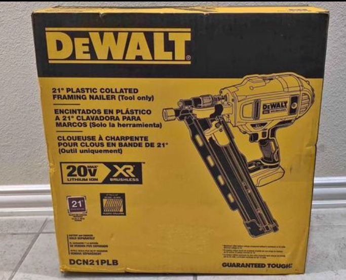 DEWALT 21 Degree Framing Nailer