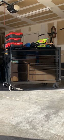 Snap on tool box
