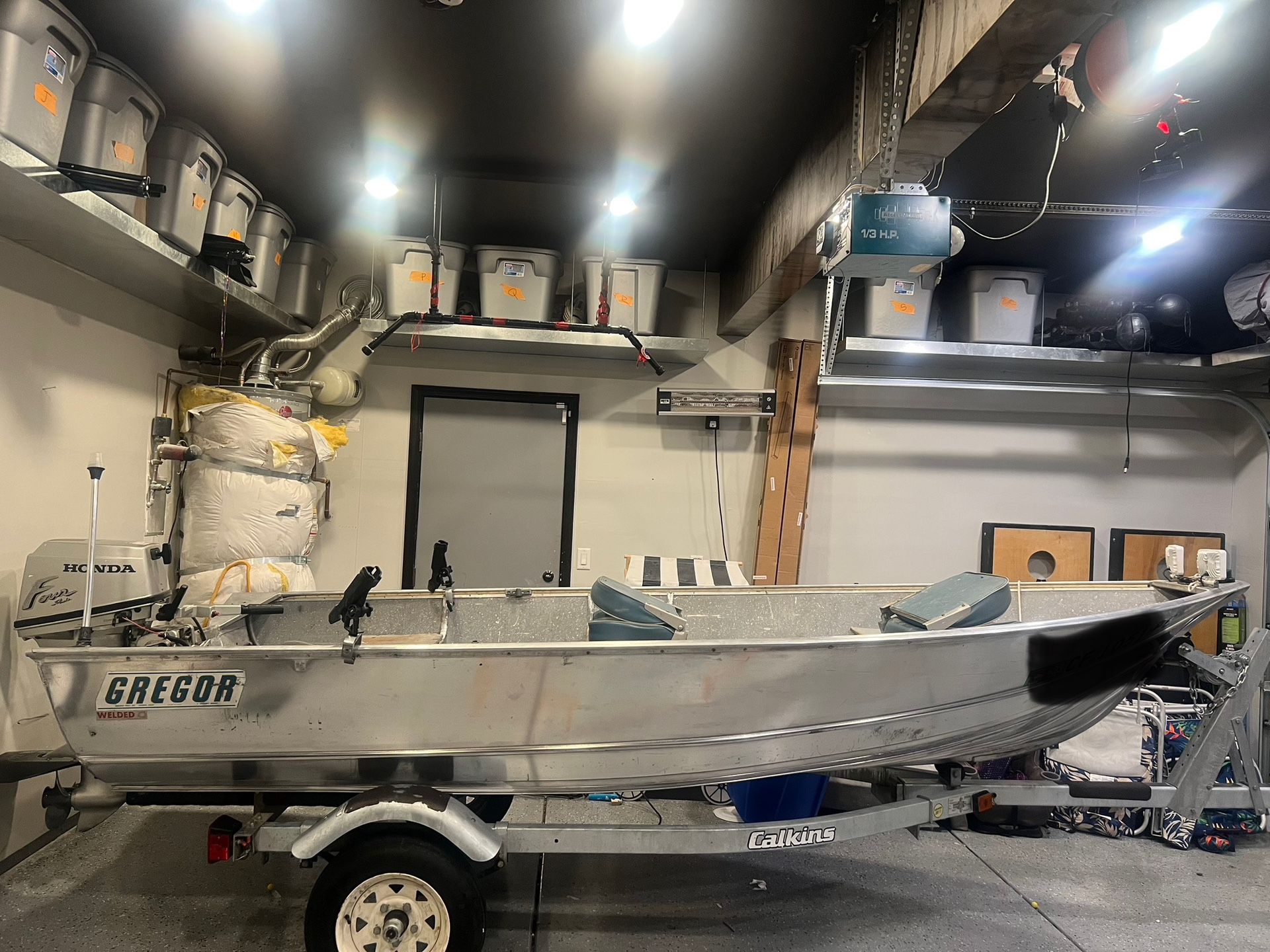 Welded Gregor 14.5 Aluminum Boat