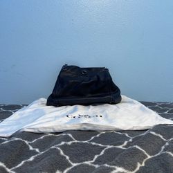 Navy Blue Full Leather Coach Bag