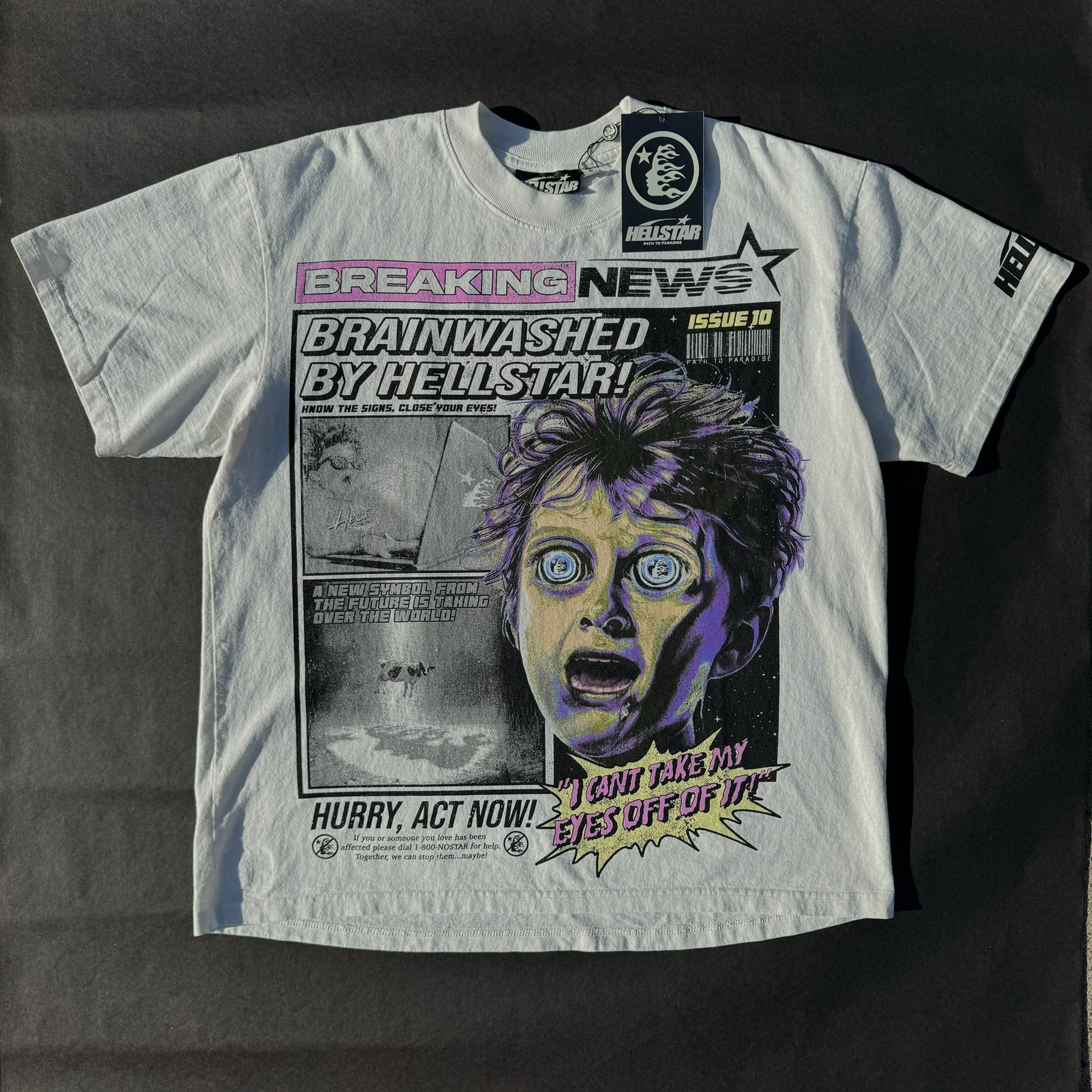 HELLSTAR “Breaking News” T-Shirt X-Large