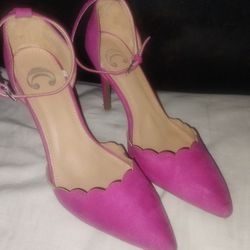 Hot Pink High Heel Pumps