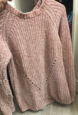 Poof pink jacket size small