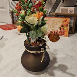 Artificial Flower Pot