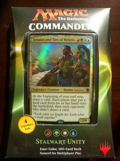 MTG, Commander Deck, Stalwart Unity