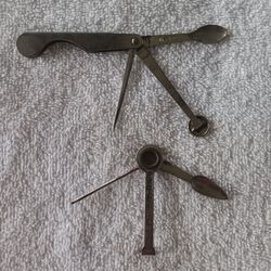 Two Vintage Pipe Tampers or Pipe Cleaning Tools