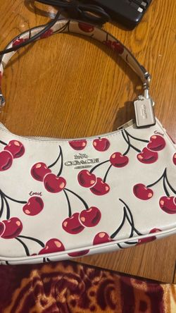 Coach cherry purse