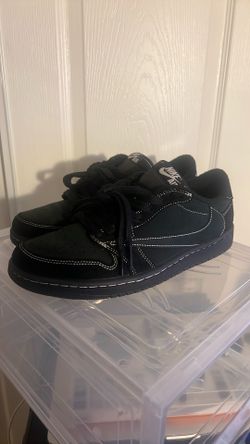Jordan 1 Retro Low OG Black Phantom