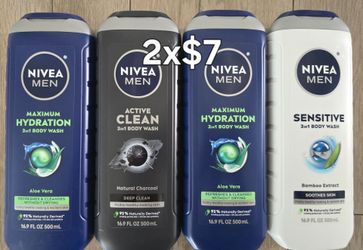 Nivea men body wash