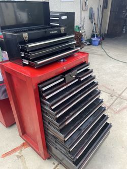 Craftsman and Husky tool box