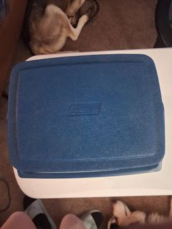 Coleman Blue Plastic Cooler Lid