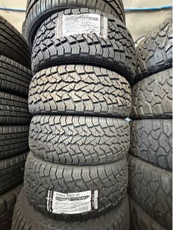 275/55/20 ROYAL BLACK 4 NEW TIRES INSTALLED ✅ INSTALADAS ✅ we do Aligment 🔥