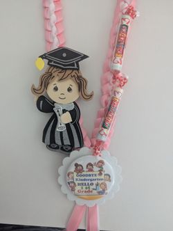 Graduation Culmination Kindergarten Ribbon Lei