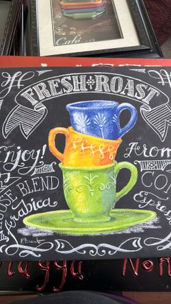 Cuadro de café