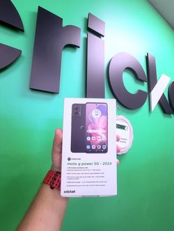 Get our LAST 2024 Moto G Power for free when you add a line or switch to Cricket Wireless!
