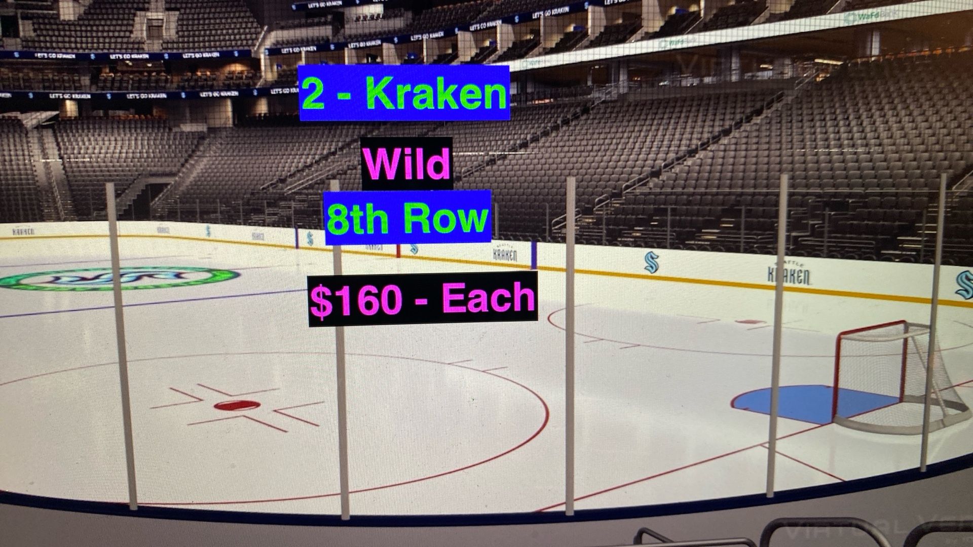 Kraken Wild Tickets