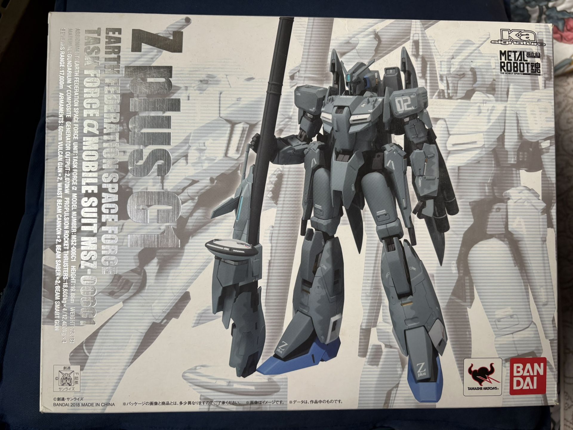 Ka Signature Metal Robot Spirits Zeta Plus C1
