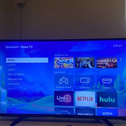 40 Inch Sharp Roku Smart TV