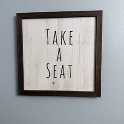 Wooden Sign