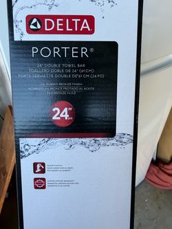 Delta 24” Double Towel Bar
