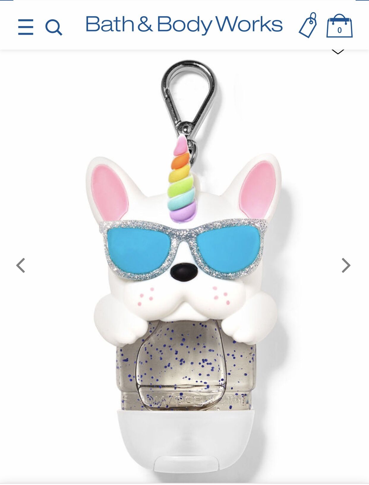 Cute! BATH & BODY WORKSππΆπ¦ FAB FRENCH- ICORNπ¦ πΆπLight up Pocketboc Holder