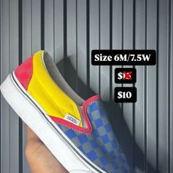 🔥 Vans Slip On - 6M/7.5W - $10 Now 