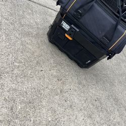 ToughBuilt - 16" Massive Mouth Tool Bag, Heavy-Duty Wide-Mouth Stora..