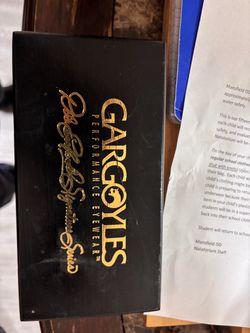 Vintage Gargoyles 22K Gold Dale Earnhardt Sr. Signature Series Sunglasses w/ Box⁠