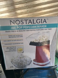Nostalgia Air-Pop Popcorn Maker 🍿