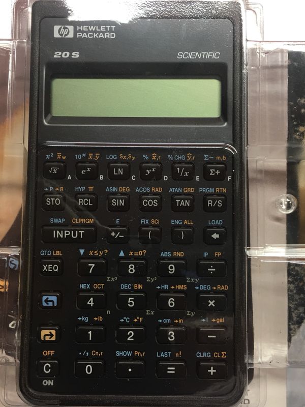 HP 20S Programmable Scientific Calculator, brand new, never used
