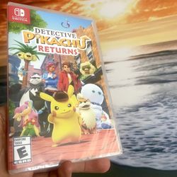 Detective PIKACHU Returns New Sealed