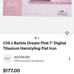 CHIx BARBIE straighter
