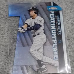 Derek Jeter 2021 Platinum Players Topps Chrome New York Yankees